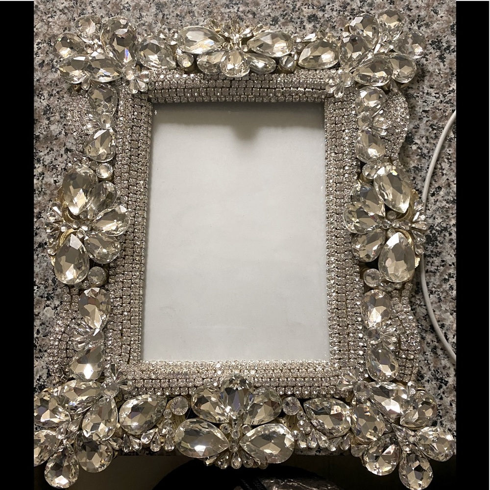 Swarovski crystal picture frame